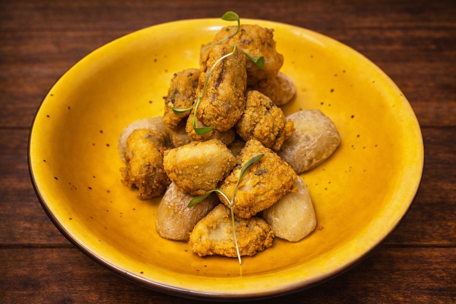 Tacos de pescado fritos